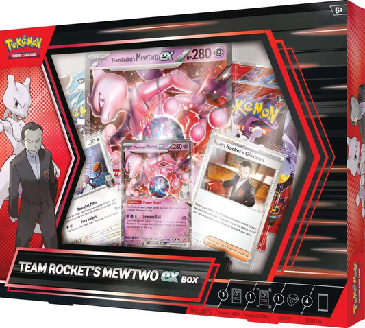 Pokemon Team Rocket's Mewtwo ex Box - Miscellaneous Cards & Products (MCAP)