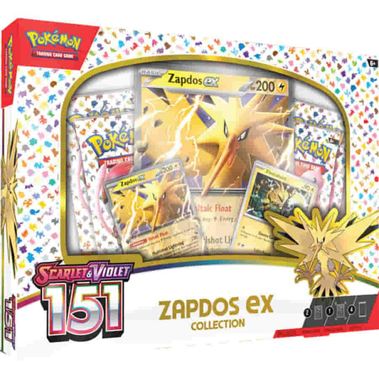 Pokemon 151: Zapdos ex Collection - SV: Scarlet & Violet 151 (MEW)