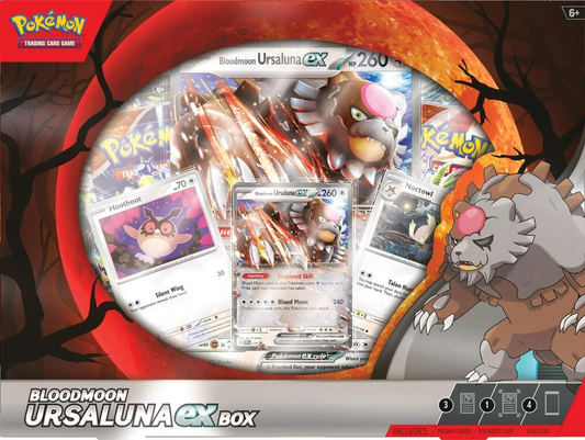 Pokemon Bloodmoon Ursaluna ex Box - Miscellaneous Cards & Products (MCAP)