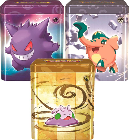 Pokemon Stacking Tins [Set of 3] (Psychic, Metal, and Dragon) - Miscellaneous Cards & Products (MCAP)