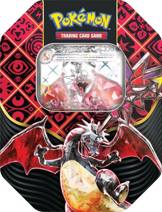 Pokemon Paldean Fates International Tin [Charizard ex] - SV: Paldean Fates (PAF)