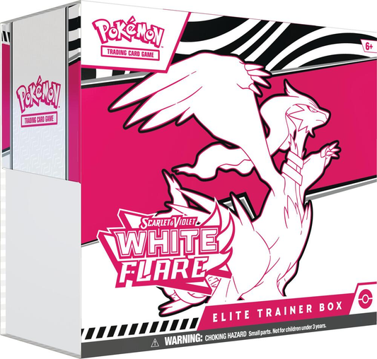 Pokemon White Flare Elite Trainer Box - SV: White Flare (WHT)
