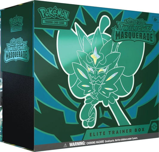 Pokemon Twilight Masquerade Elite Trainer Box - SV06: Twilight Masquerade (TWM)