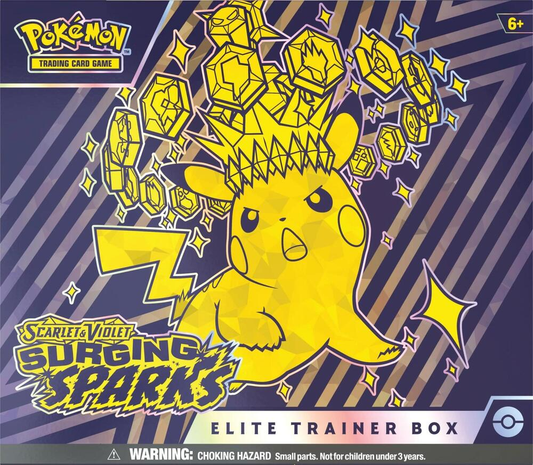 Pokemon Surging Sparks Elite Trainer Box - SV08: Surging Sparks (SSP)