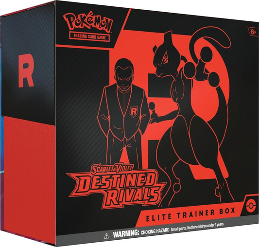 Pokemon Destined Rivals Elite Trainer Box - SV10: Destined Rivals (DRI)