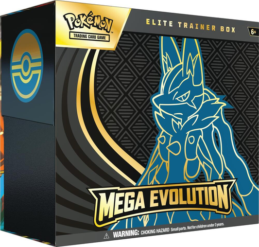 Pokemon Mega Evolution Elite Trainer Box [Mega Lucario] - ME01: Mega Evolution (MEG)