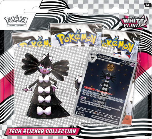 Pokemon White Flare Tech Sticker Collection - SV: White Flare (WHT)