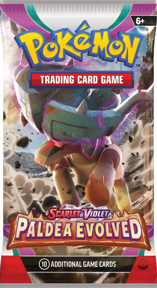 Pokemon Paldea Evolved Booster Pack - SV02: Paldea Evolved (PAL)
