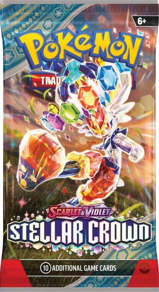 Pokemon Stellar Crown Booster Pack - SV07: Stellar Crown (SCR)