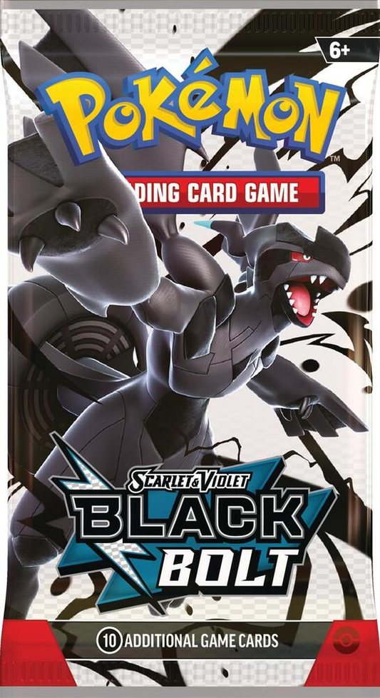 Pokemon Black Bolt Booster Pack - SV: Black Bolt (BLK)