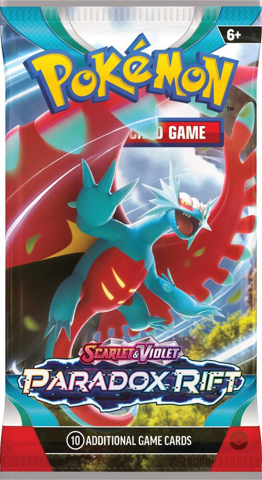 Pokemon Paradox Rift Booster Pack - SV04: Paradox Rift (PAR)