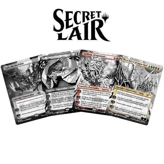 Secret Lair Drop: More Borderless Planeswalkers (WPN Exclusive) - Traditional Foil Edition - Magic: The Gathering (SLD)