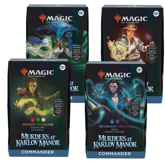 Murders at Karlov Manor Commander Deck Case - Magic: The Gathering (MKC)