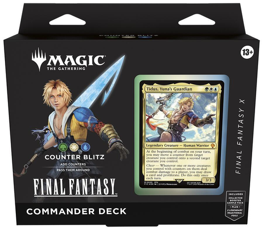 FINAL FANTASY Commander Deck - FINAL FANTASY X Counter Blitz - Magic: The Gathering (FIC)