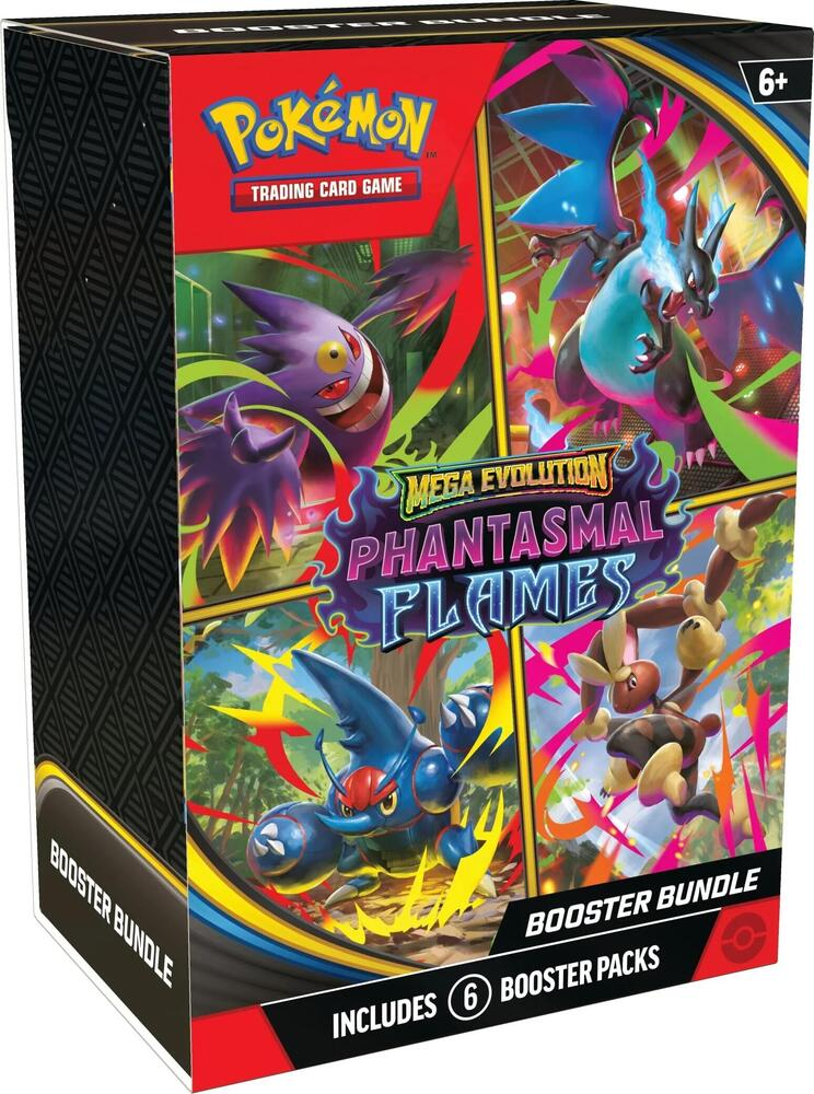 Pokemon Phantasmal Flames Booster Bundle - ME02: Phantasmal Flames (PFL)