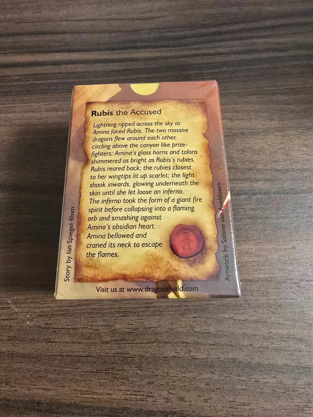 Dragon Shield Matte Ruby Card Sleeves – Standard Size (100 Count)