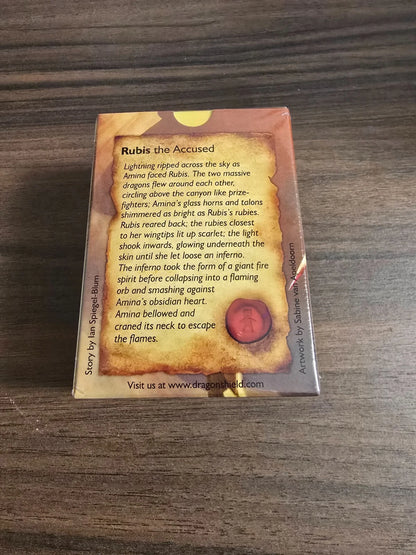 Dragon Shield Matte Ruby Card Sleeves – Standard Size (100 Count)