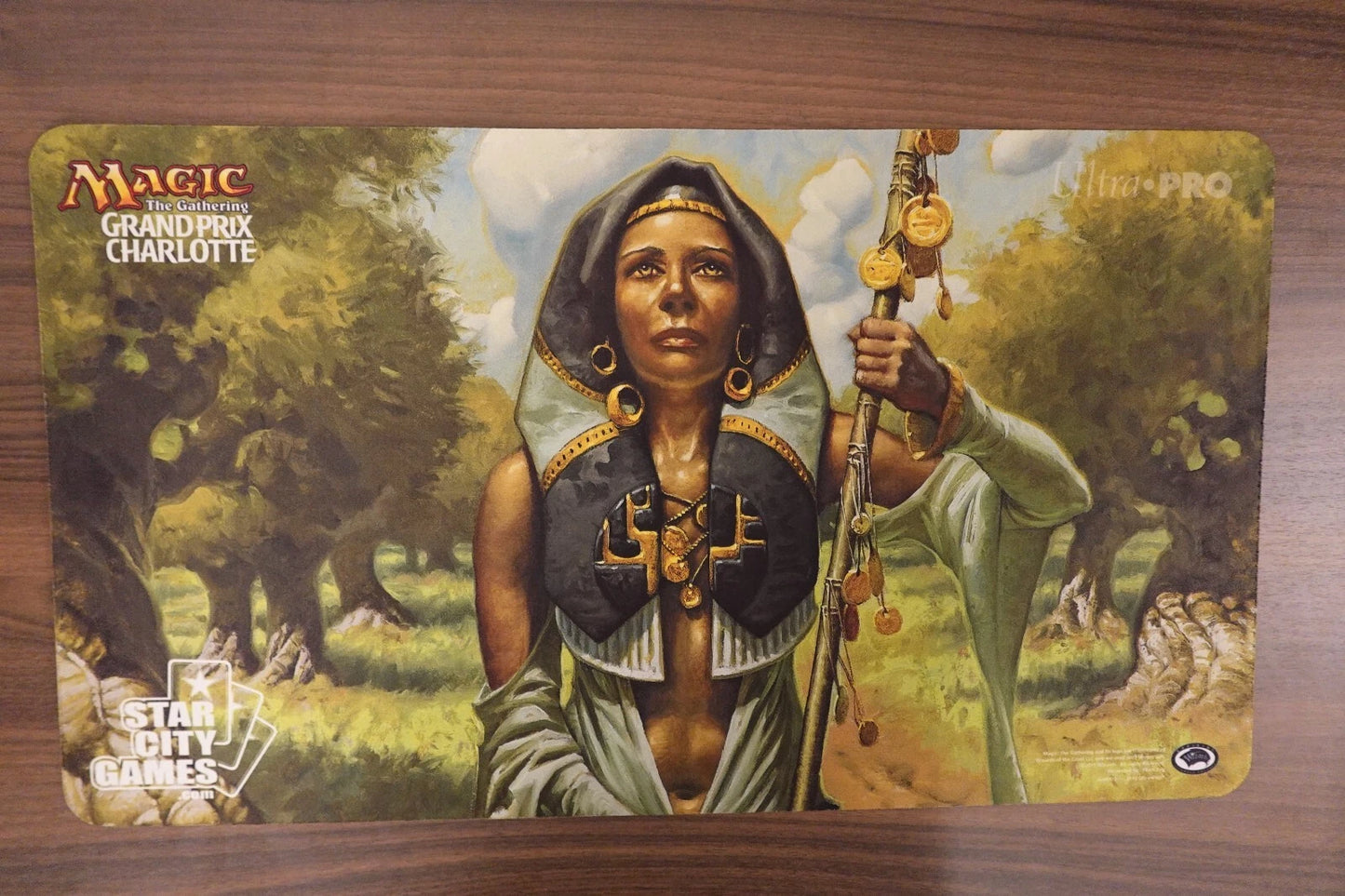 Magic: The Gathering Noble Hierarch Playmat – Charlotte Grand Prix 2015