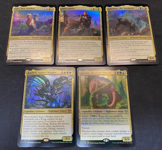 Magic the Gathering: Commander 2020 Oversized Card Set