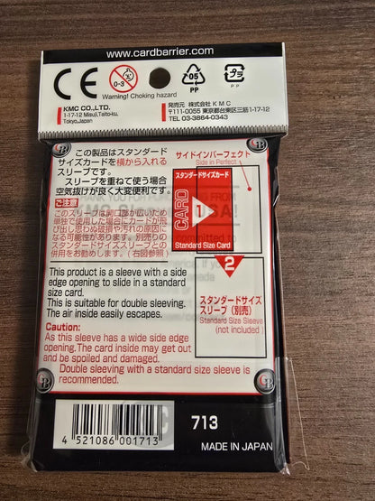 KMC Side In Perfect Inner Sleeves – Clear Standard 64x89mm (Side Load, 100 Count Pack)