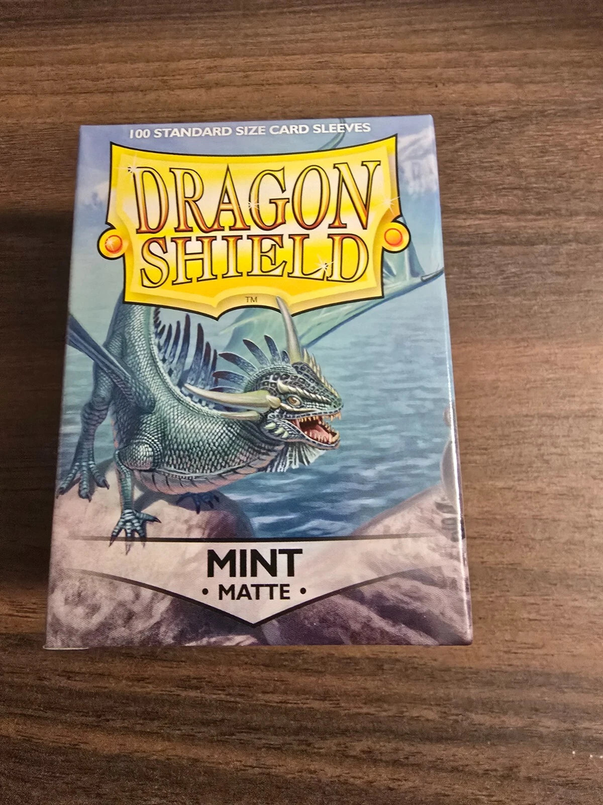 Dragon Shield Matte Mint Card Sleeves – Standard Size (100 Count)