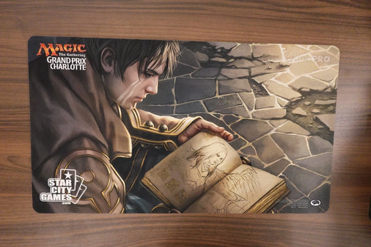 Magic: The Gathering Pore Over the Pages Playmat – Charlotte Grand Prix 2016