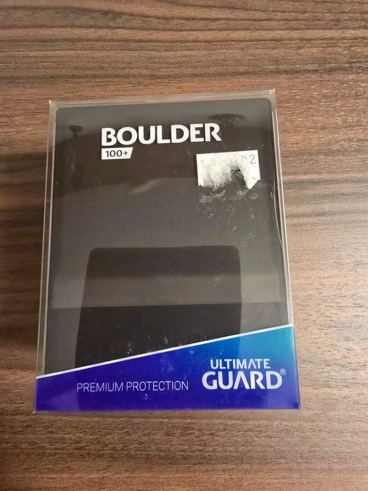 Ultimate Guard Boulder Deck Case – Standard Size Onyx