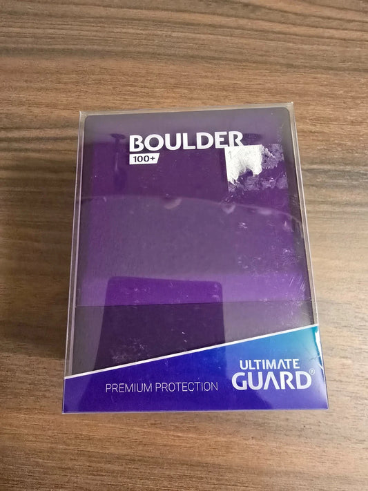 Ultimate Guard Boulder Deck Case – Transparent Purple