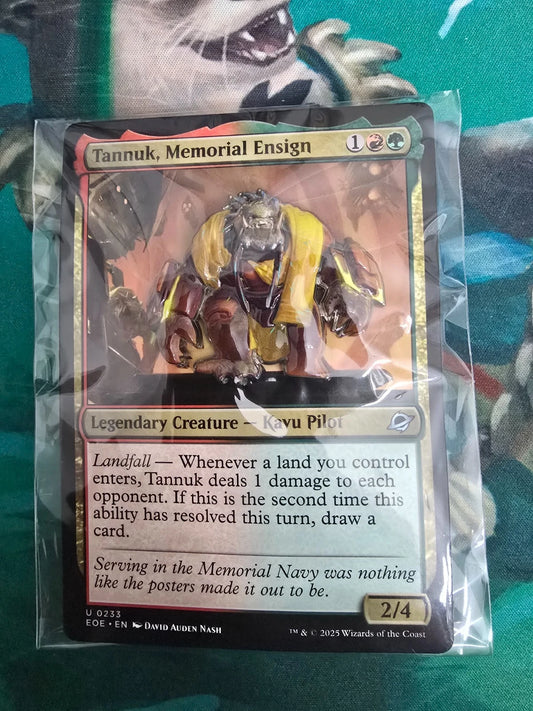 Magic: The Gathering Collectible Pin – Tannuk, Memorial Ensign