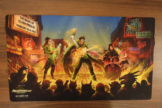 Magic: The Gathering Elvish Presley Playmat – Memphis Grand Prix 2015