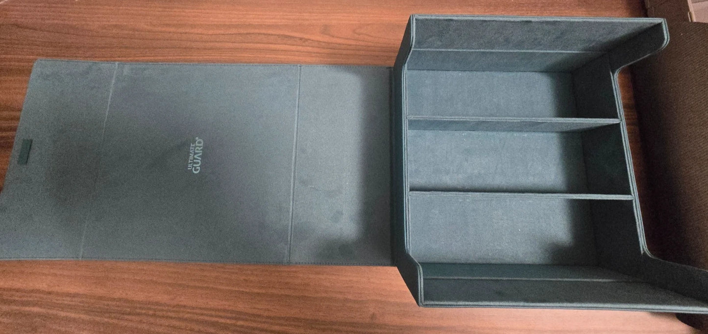 Ultimate Guard 3-Row Treasure Hive Gray Deck Case