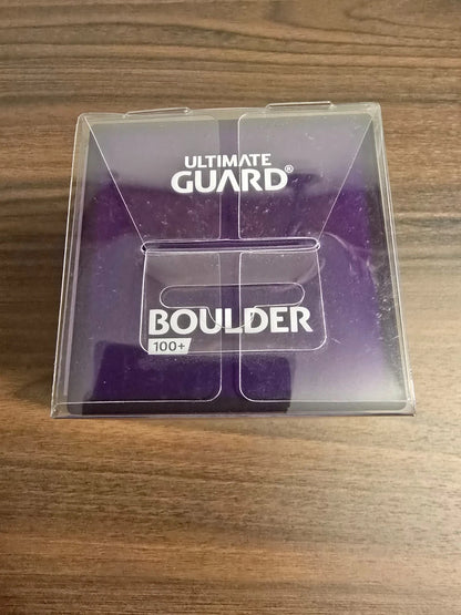 Ultimate Guard Boulder Deck Case – Transparent Purple