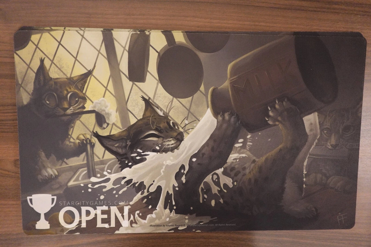 Magic: The Gathering Kitchen Lynx Playmat – 2016 Open Series